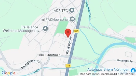 Apartments for rent i Esslingen - kort over placeringen