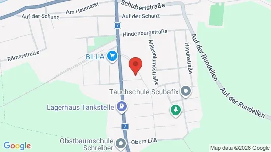 Apartments for rent i Poysdorf - kort over placeringen