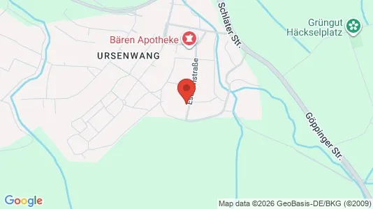 Apartments for rent i Göppingen - kort over placeringen