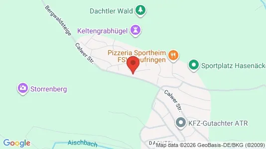 Apartments for rent i Böblingen - kort over placeringen