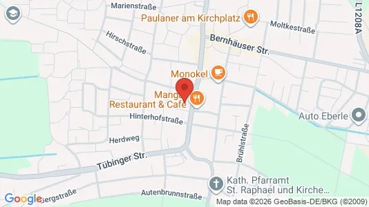 Apartments for rent i Esslingen - kort over placeringen