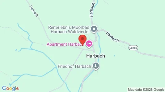 Apartments for rent i Moorbad Harbach - kort over placeringen