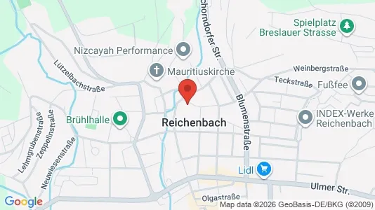 Apartments for rent i Esslingen - kort over placeringen