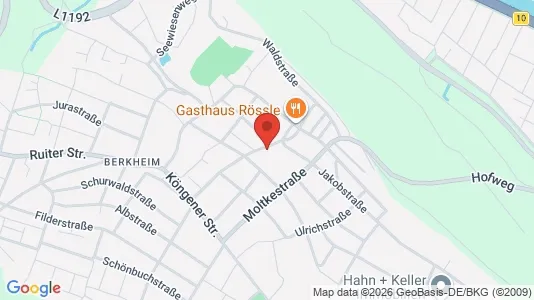 Apartments for rent i Esslingen - kort over placeringen