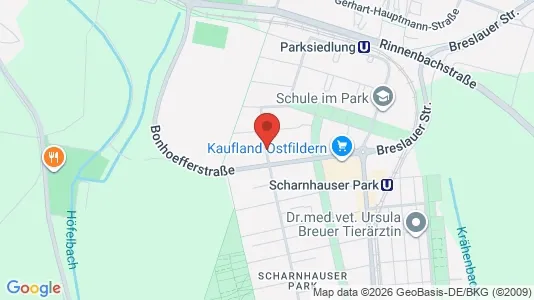 Apartments for rent i Esslingen - kort over placeringen