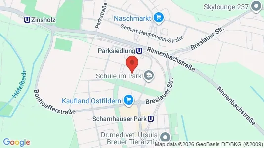 Apartments for rent i Esslingen - kort over placeringen