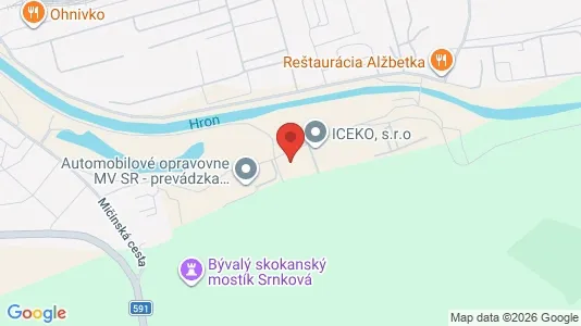Apartments for rent i Banská Bystrica - kort over placeringen