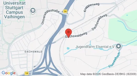 Apartments for rent i Stuttgart-Süd - kort over placeringen