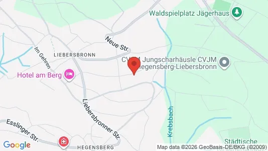 Apartments for rent i Esslingen - kort over placeringen