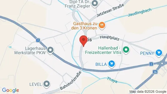 Apartments for rent i Echsenbach - kort over placeringen