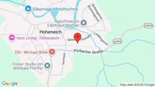 Apartments for rent i Hoheneich - kort over placeringen