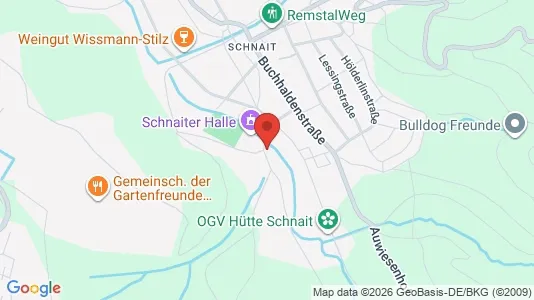 Apartments for rent i Rems-Murr-Kreis - kort over placeringen