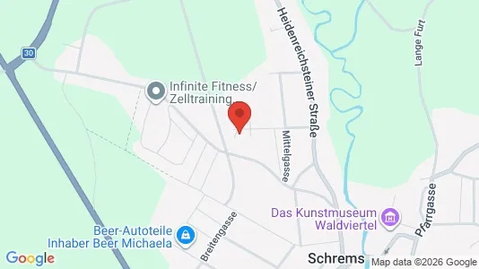 Apartments for rent i Schrems - kort over placeringen