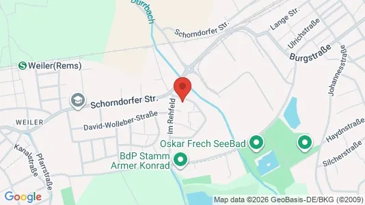 Apartments for rent i Rems-Murr-Kreis - kort over placeringen
