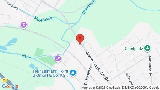 Apartments for rent i Rems-Murr-Kreis - kort over placeringen