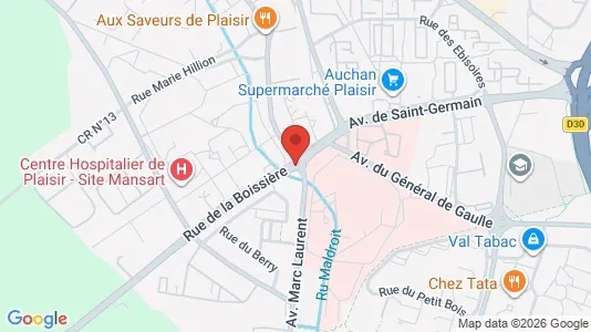 Apartments for rent i Versailles - kort over placeringen