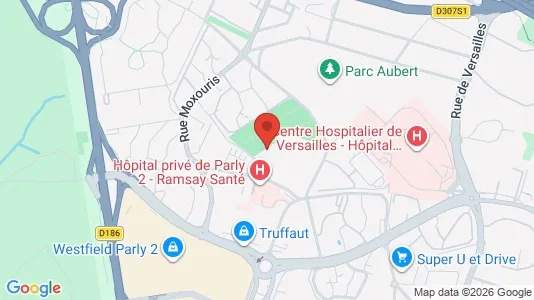 Apartments for rent i Versailles - kort over placeringen