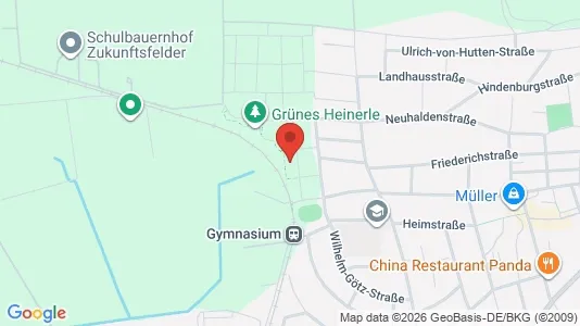 Apartments for rent i Ludwigsburg - kort over placeringen