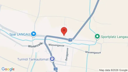 Apartments for rent i Langau - kort over placeringen
