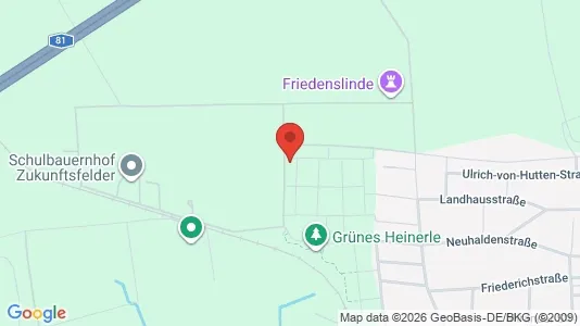 Apartments for rent i Ludwigsburg - kort over placeringen