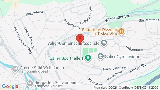 Apartments for rent i Rems-Murr-Kreis - kort over placeringen