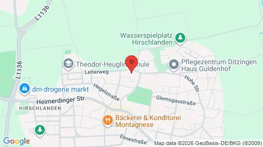 Apartments for rent i Ludwigsburg - kort over placeringen