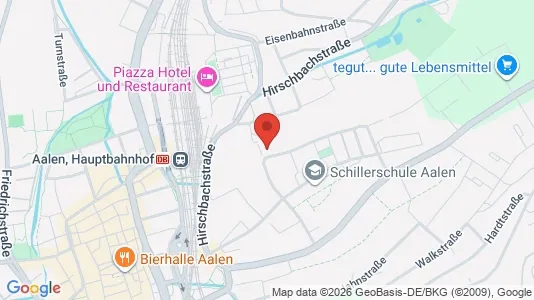 Apartments for rent i Ostalbkreis - kort over placeringen