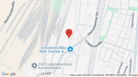 Apartments for rent i Ludwigsburg - kort over placeringen