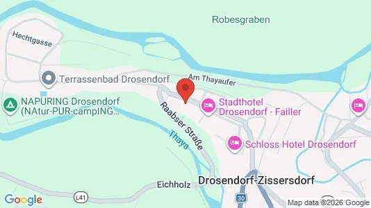 Apartments for rent i Drosendorf-Zissersdorf - kort over placeringen