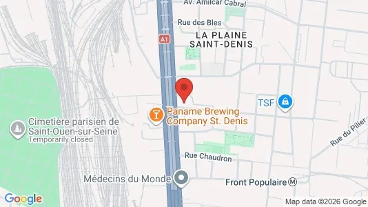 Apartments for rent i Saint-Denis - kort over placeringen