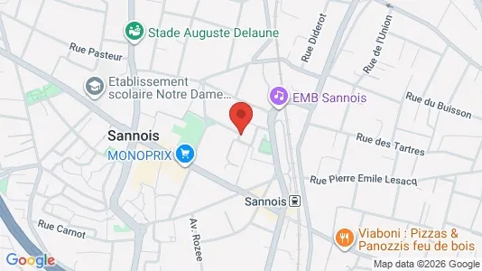 Apartments for rent i Argenteuil - kort over placeringen