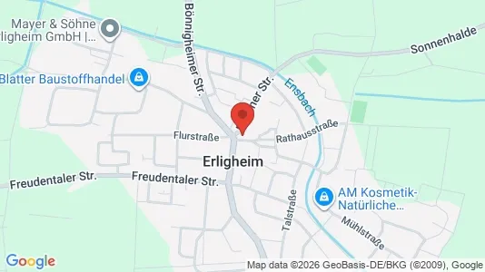 Apartments for rent i Ludwigsburg - kort over placeringen