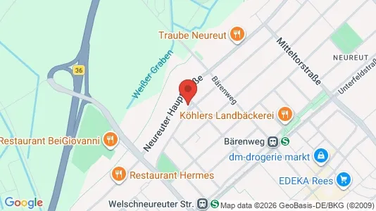 Apartments for rent i Karlsruhe - kort over placeringen