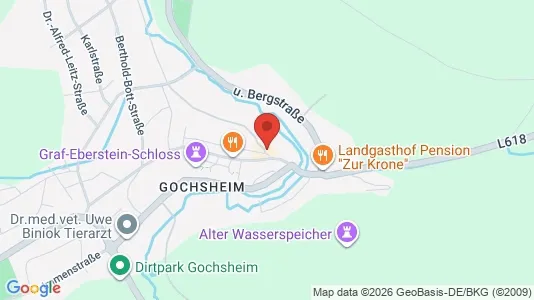 Apartments for rent i Karlsruhe - kort over placeringen