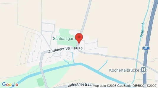 Apartments for rent i Heilbronn - kort over placeringen