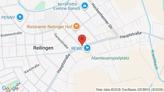 Apartments for rent i Rhein-Neckar-Kreis - kort over placeringen