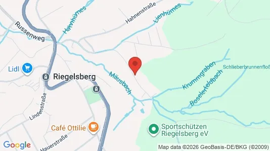 Apartments for rent i Saarbrücken - kort over placeringen