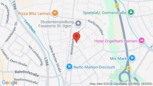 Apartments for rent i Rhein-Neckar-Kreis - kort over placeringen