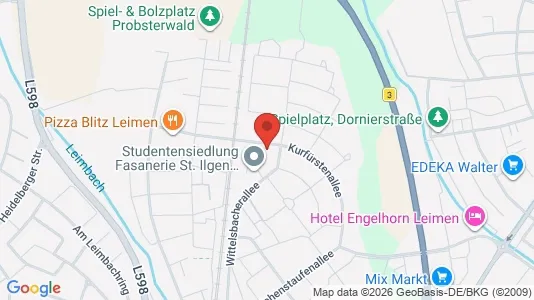 Apartments for rent i Rhein-Neckar-Kreis - kort over placeringen