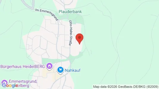 Apartments for rent i Heidelberg - kort over placeringen
