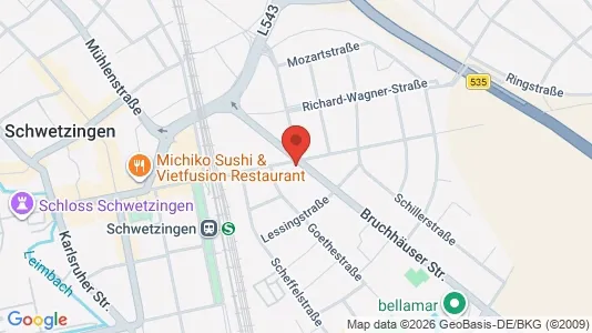 Apartments for rent i Rhein-Neckar-Kreis - kort over placeringen