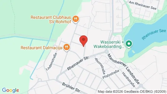 Apartments for rent i Rhein-Neckar-Kreis - kort over placeringen