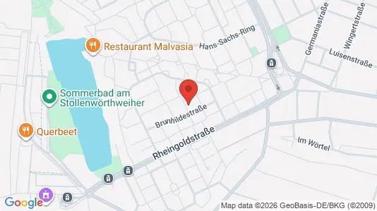 Apartments for rent i Mannheim - kort over placeringen