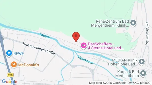 Apartments for rent i Main-Tauber-Kreis - kort over placeringen