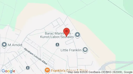 Apartments for rent i Mannheim - kort over placeringen