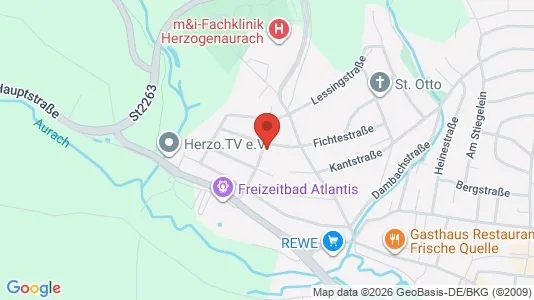 Apartments for rent i Erlangen-Höchstadt - kort over placeringen