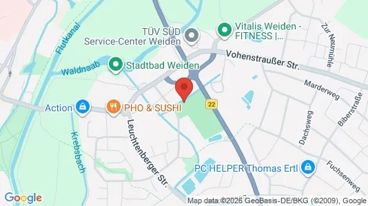 Apartments for rent i Neustadt an der Waldnaab - kort over placeringen