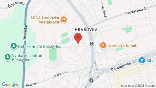 Apartments for rent i Ostrava-město - kort over placeringen