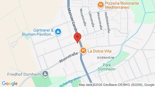 Apartments for rent i Groß-Gerau - kort over placeringen
