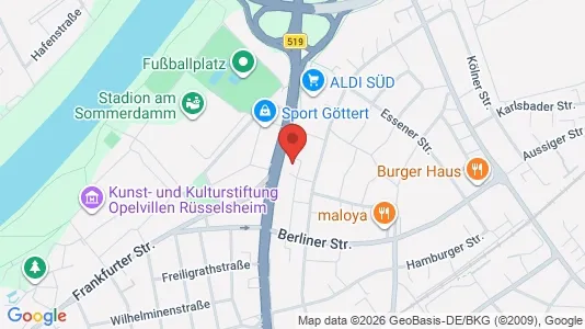 Apartments for rent i Groß-Gerau - kort over placeringen